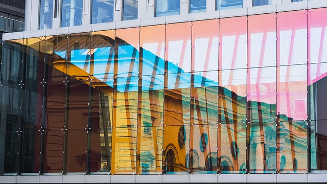 Office building in a modern city